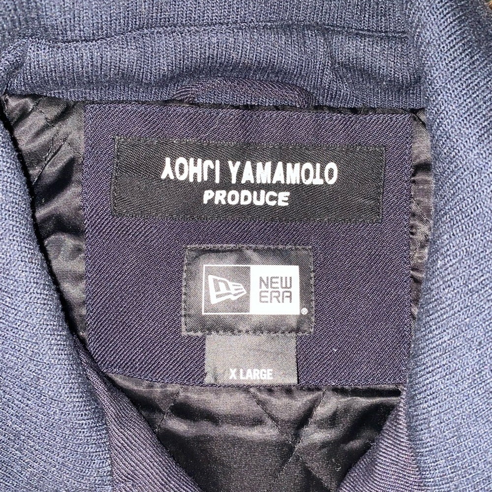 YOHJI YAMAMOTO X NEW ERA WOOL BUTTON-UP JACKET - Picture 2 of 10